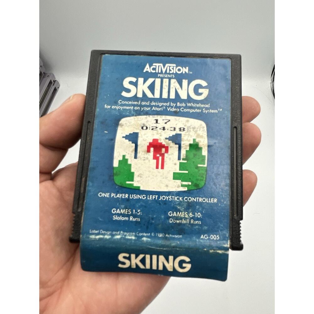 Atari 2600 Skiing Tested Combine Ship